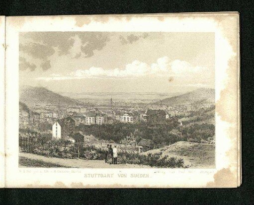 Stuttgart von Süden