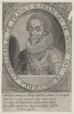 Bildnis des Francois de Bonne Desdigvieres