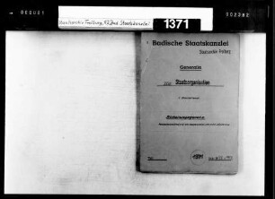 Überführung der bei der politischen Säuberung beteiligten Personen in andere Beschäftigungen, vorzugsweise Beschäftigung von Opfern des Nationalsozialismus