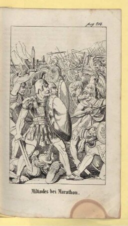 Miltiades bei Marathon