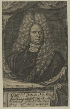 Bildnis des Gabriel Schweder