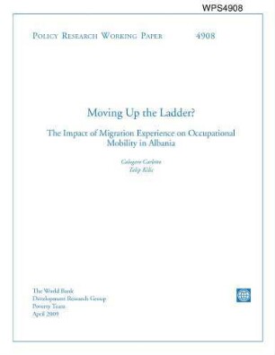 Moving up the ladder? : the impact of migration experience on occupational mobility in Albania