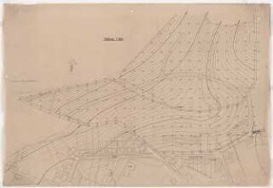 Gartenanlagen und Gärten Wohngebiet Burgfeld, Neviges: Lage- und Höhenplan 1:500