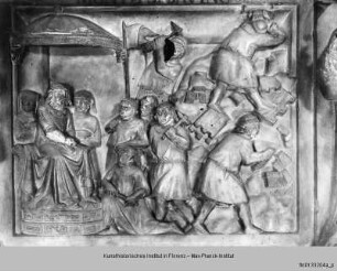 Grabmal des Guido Tarlati : Grabmal des Guido Tarlati: Szenen aus der Vita