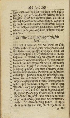 Er fähret in seiner Gottlosigkeit fort