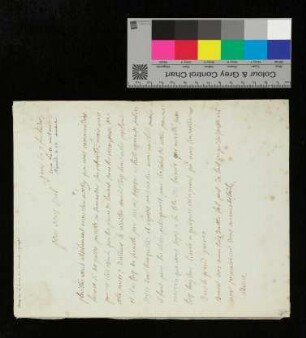 Brief an Admiral Villaret-Joyeuse [Louis Thomas de Villaret-Joyeuse (1747-1812)], Paris, 7. Fructidor [25. August], o.J.