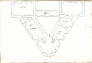 Gärtner, Andreas; Gebäude-Entwurf "V" - Grundriss