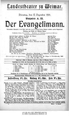 Der Evangelimann