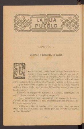 Capítulo V - Canevari y Eduardo, en acción