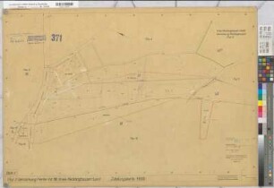 Recklinghausen (Recklinghausen), Flurbereinigung Hochlar, Zuteilungskarte Bl.3 Herten Flur 3