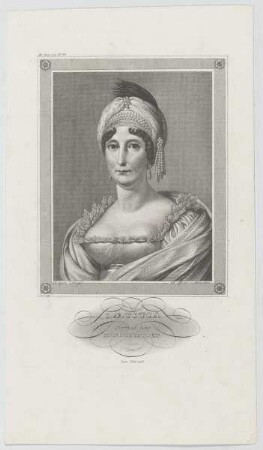 Bildnis der Maria Letizia Bonaparte