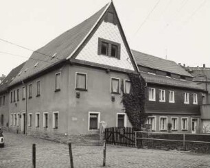 Mittweida. Wohnhaus, Malzgasse 7. Straßenansicht