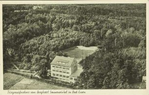 Fliegeraufnahme vom Berghotel Sonnenwinkel in Bad Essen
