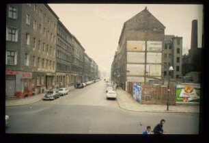 Diapositive: Waldemarstraße, Adalbertstraße, 1982