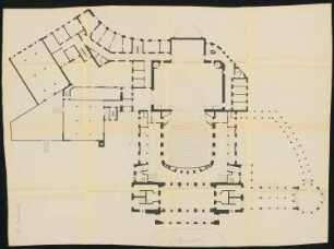 Stadttheater, Dortmund: Grundriss 1:100