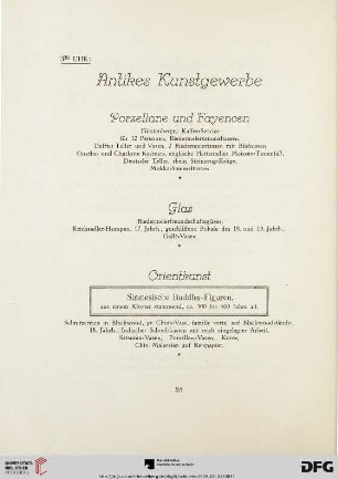 Antikes Kunstgewerbe