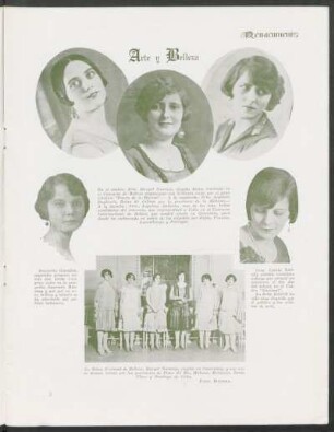 Arte y belleza - [La Reina Nacional de Belleza] : Fotos. Buendia.