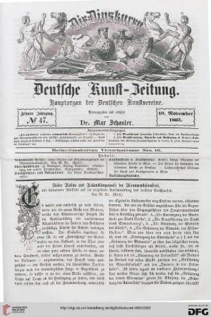 Nr. 47 (19. November 1865)