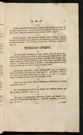 15-24, Pflichten der Obrigkeit.- Instruction der Feuer-Schauer.