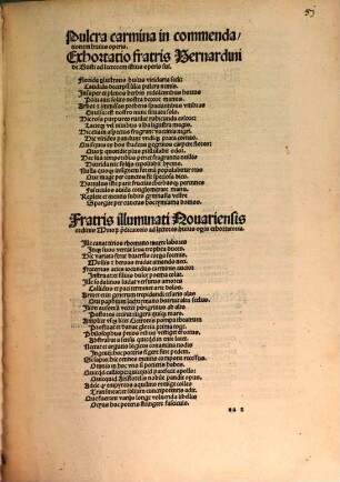 Rosarium Sermonu[m] predicabilium : ad faciliorem predicantium com[m]oditatem nouissime co[m]pilatum ; In quo quicq[ui]d p[rae]claru[m] et utile in cunctis sermonariis usq[ue] in hodiernum editis continetur ..., 1. Pars prima Rosarii