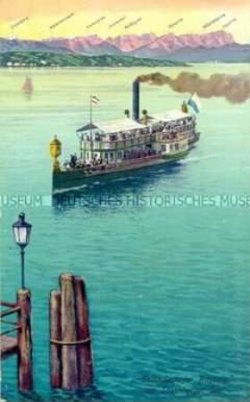 Salondampfer "Bavaria" auf dem Starnberger See