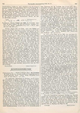 783-784 [Rezension] Die Katholizität der Kirche