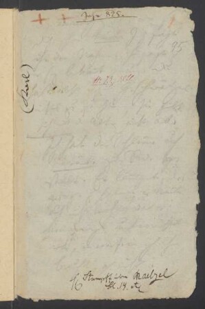 Konversationsheft 98 (Anfang November - 19. November 1825)
