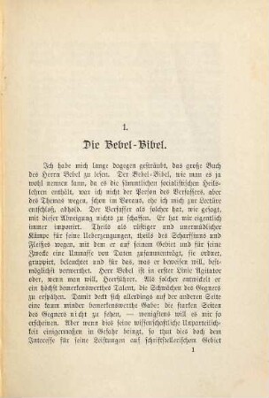 Jenseits vom Wirklichen : eine Studie aus der Gegenwart
