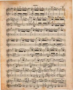 Oeuvres complets pour le pianoforte. 10,1, Sonate à quatre mains: oeuv. 15