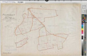 Halingen (Menden), Teilung von Halingen, Brouillonkarte II Flur 6