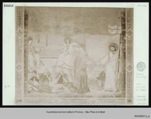 Leben Christi (untere Zone Nord) und Präfigurationen : Auferstehung Christi, Noli me tangere