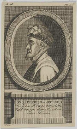 Bildnis Fadrique Álvarez de Toledo, Herzog von Alba (1537-1585)