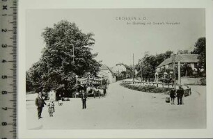 Postkarte, Crossen (Krosno Odrzańskie)