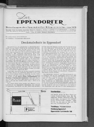 Denkmalschutz in Eppendorf
