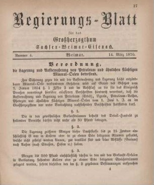 Nr. 4 : 14. März 1870