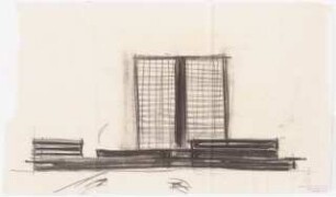 Geschäftshaus Martin-Luther-Straße/Kleiststraße (Philips/Berlin Center), Berlin-Schöneberg 2.Projektstufe: Ansicht (Skizze)