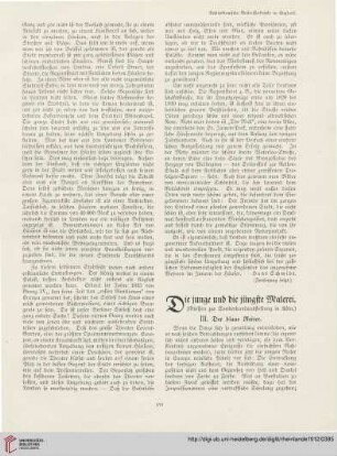 22: Die junge und die jüngste Malerei, 3 : (Glossen zur Sonderbundausstellung in Köln); der blaue Reiter