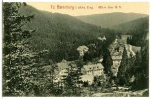 Bärenburg. Blick auf Tal Bärenburg