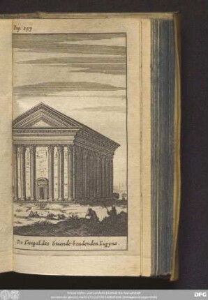 [Vom Tempel Jovis Statoris.]