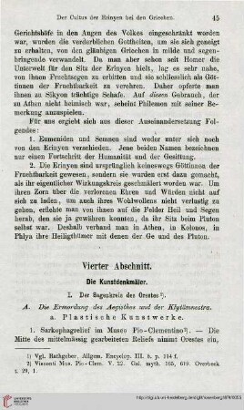 Vierter Abschnitt. Die Kunstdenkmäler