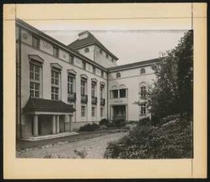Stadttheater, Nordhausen: Ansicht von Norden