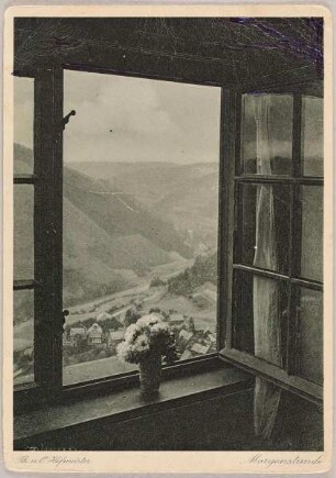 "Morgenstunde" aus der Reihe "Wiechmann-Bildkarten"