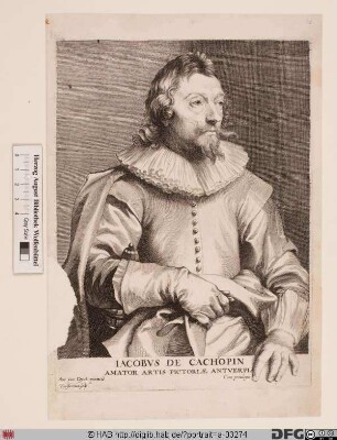 Bildnis Jacques de Cach(i)opin