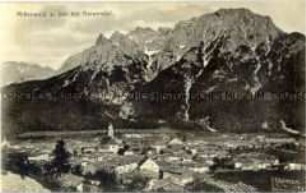 Mittenwald mit Karwendel