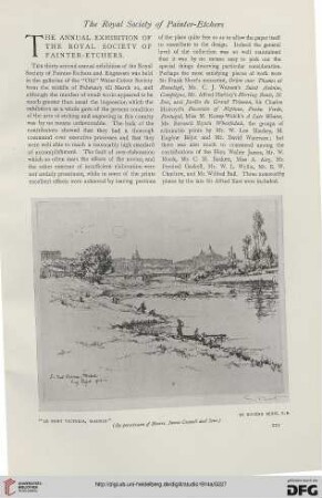 61: The annual exhibition of the Royal Society of Painter-Etchers