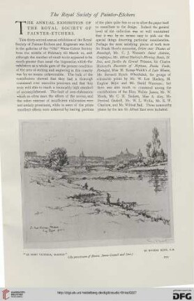 61: The annual exhibition of the Royal Society of Painter-Etchers