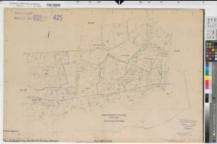 Herzfeld (Lippetal), Flurbereinigung Herzfeld-Düllo, Schätzungskarte Herzfeld Flur 22
