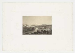 Felslandschaft, Blatt 50 der Folge "Werke"
