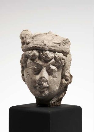 Kopf eines Mannes mit Haarreif/Turban (?)