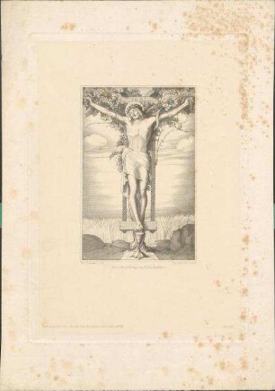 Jesus am Kreuz